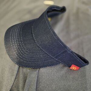 McDonald's Navy Blue Visor with Red Logo